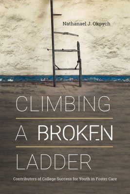 Photo of book cover for Climbing a Broken Ladder