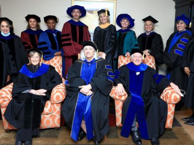 Deans and Faculty at Commencement 2022